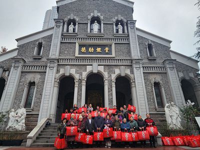 重庆市江北区天主教开展春节期间走访慰问活动